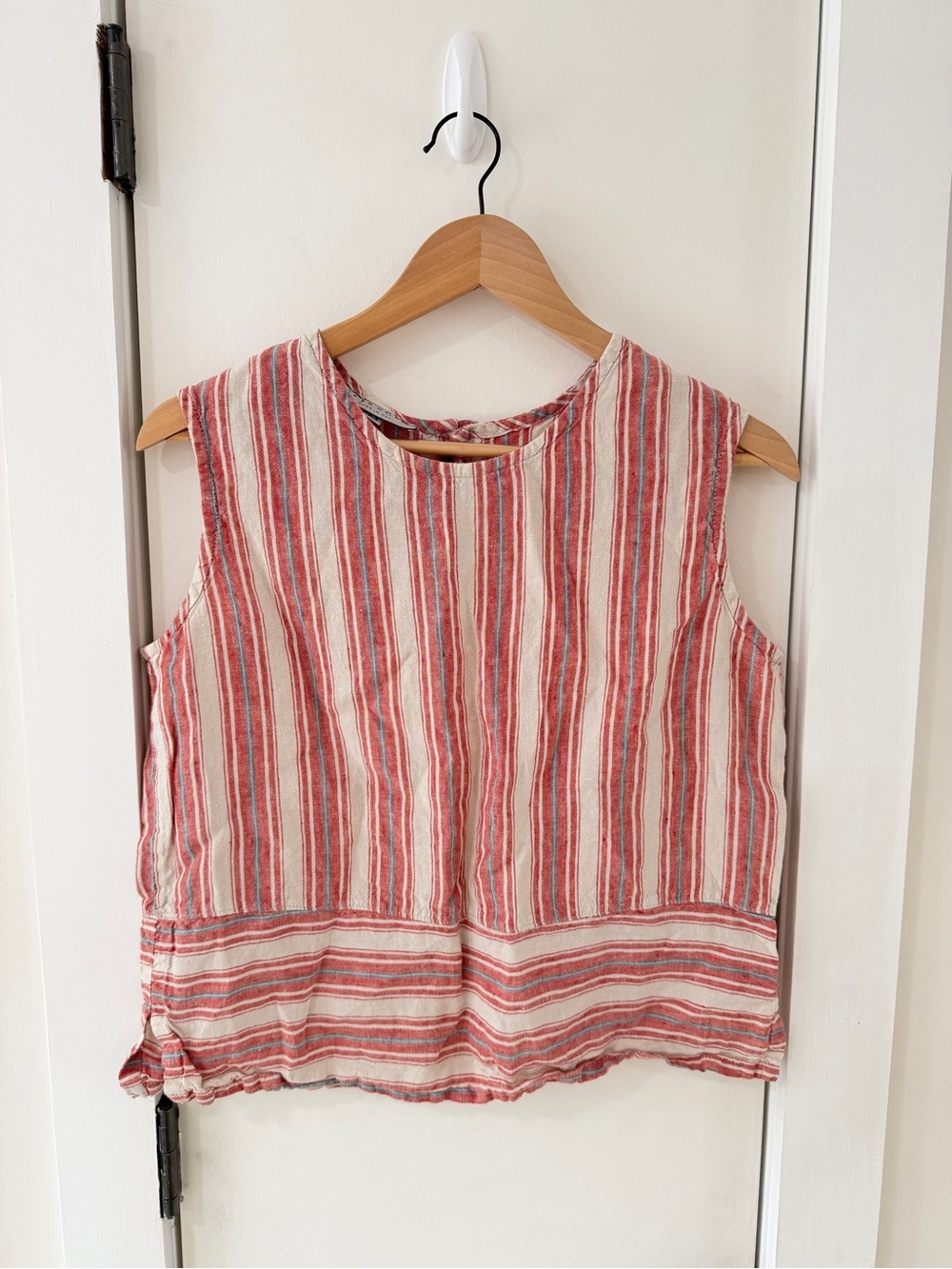 Bryn Walker 100% Linen Striped Tank Women’s Size XS